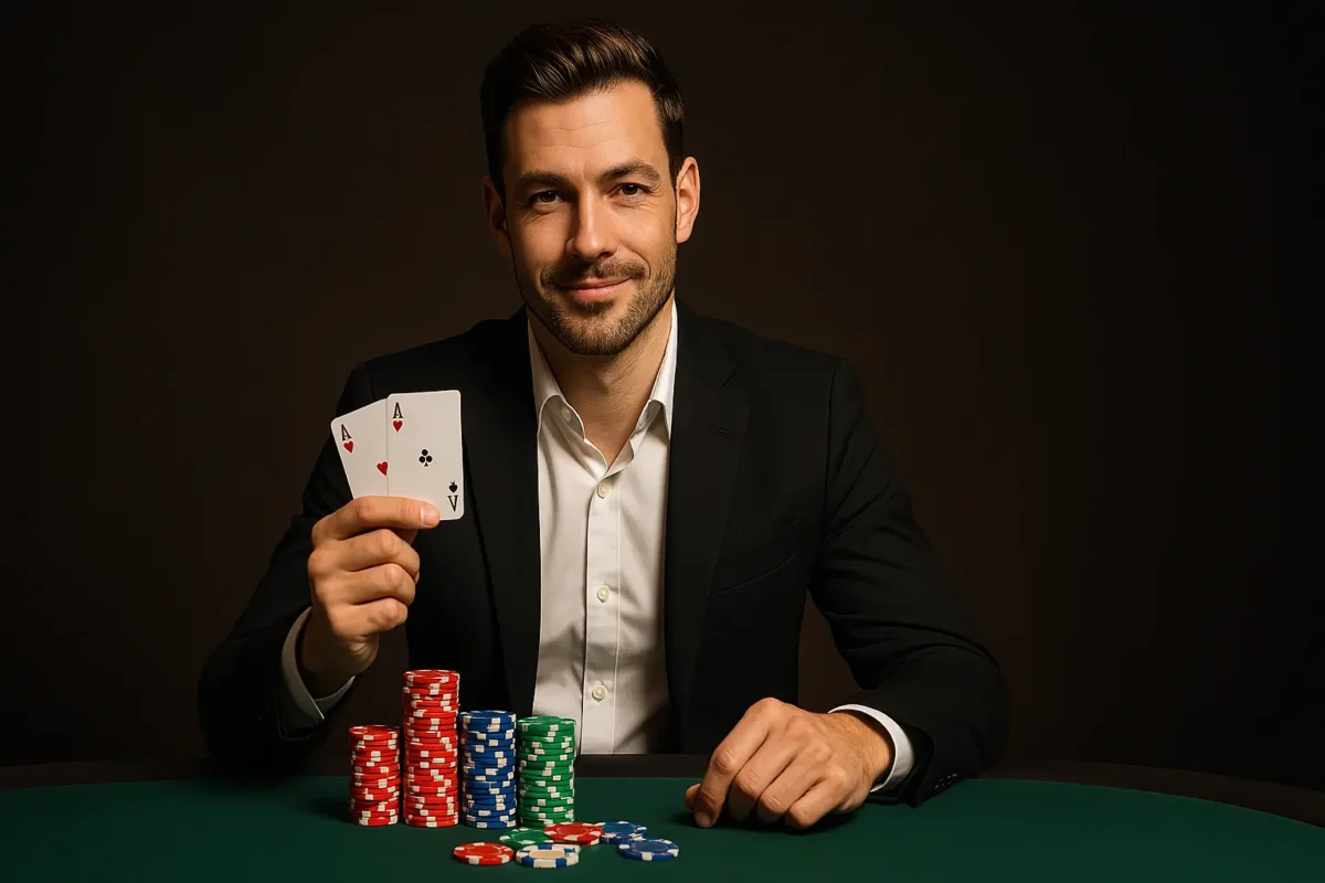 Confident-poker-player